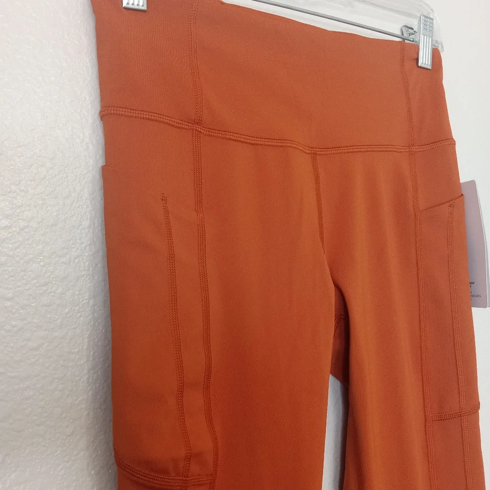 Athleta Ultimate Stash 7/8 Tight Orange Leggings NWT - Picture 8 of 10